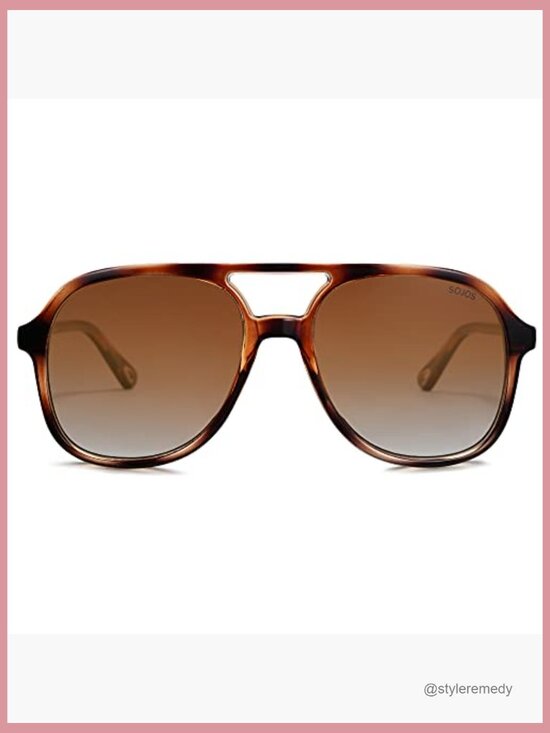 Retro Polarized Aviator Sunglasses with UV400 TAC Lenses main image 4